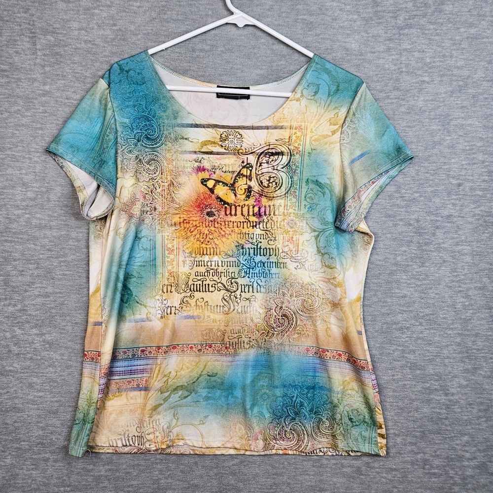 ELEMENTZ Y2K Joys of Nature Graphic Short Sleeve T-shirt Size XL
